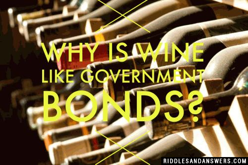 Why is wine like government bonds?