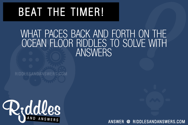 Ocean Floor Riddles